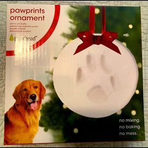 Pearhead Pawprints Ornament